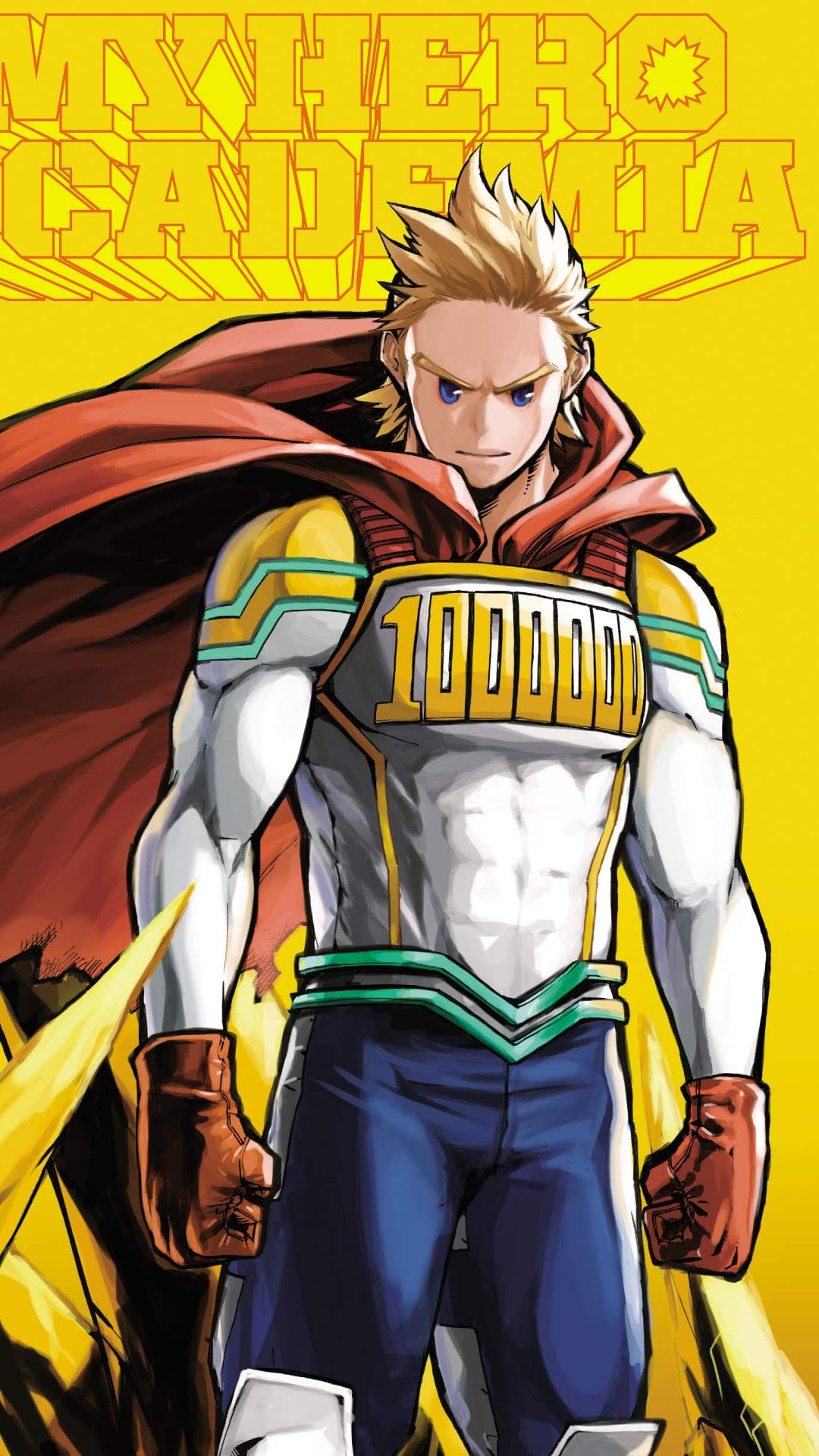 僕のヒーローアカデミア フルHD(1080×1920)スマホ壁紙/待受 通形ミリオ